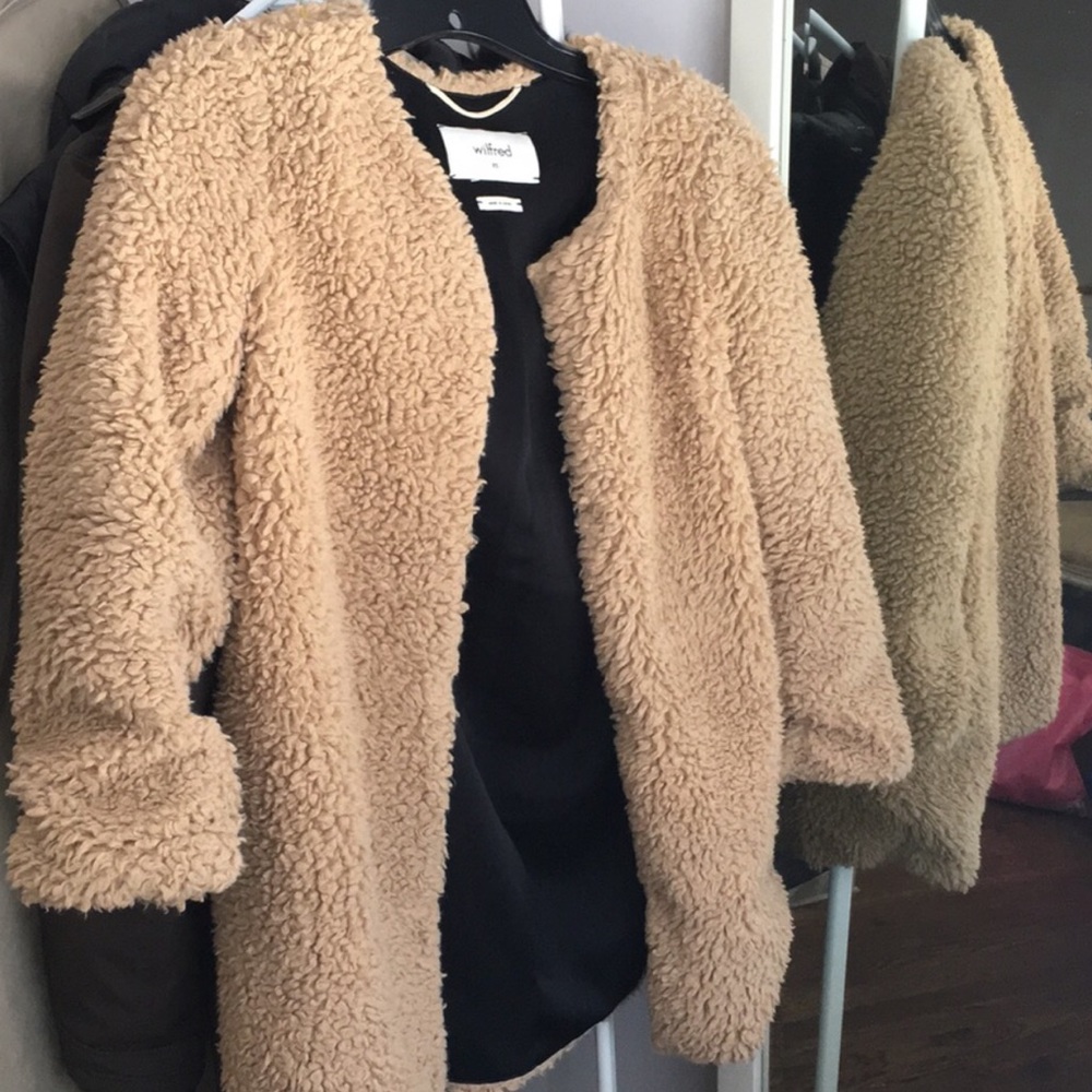 Teddy bear jacket in good condition!